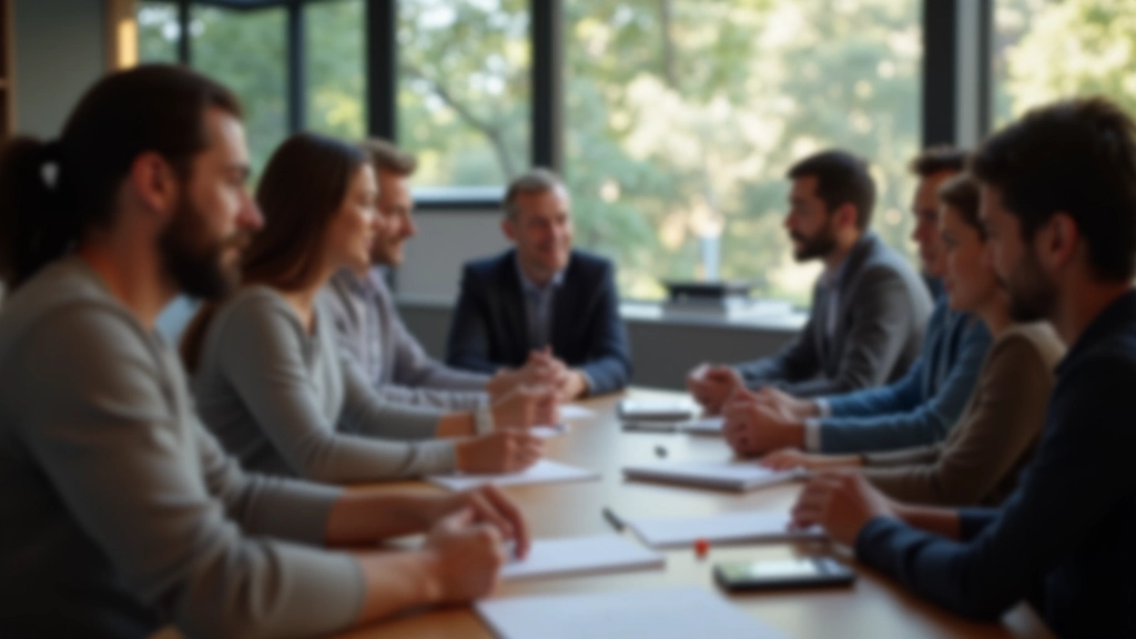 Sessione di allenamento in gruppo dove i partecipanti sviluppano competenze di adattamento e gestione del cambiamento insieme